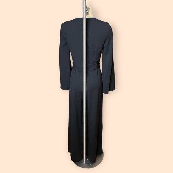 NWT Just...Taylor Black Split Sleeve Jumpsuit 1140MJ - Picture 5 of 8